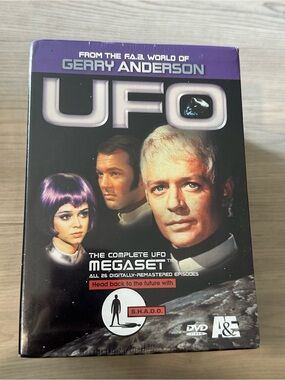 UFO Complete Megaset DVD 8-Disc Set Gerry Anderson A&E 26 Episodes OOP 2003 Seal